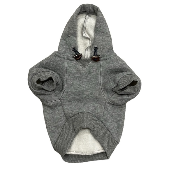 Reddy - Dog Hoodie “Best Friend Ever” in Gray - Size XS - Picture 2 of 3